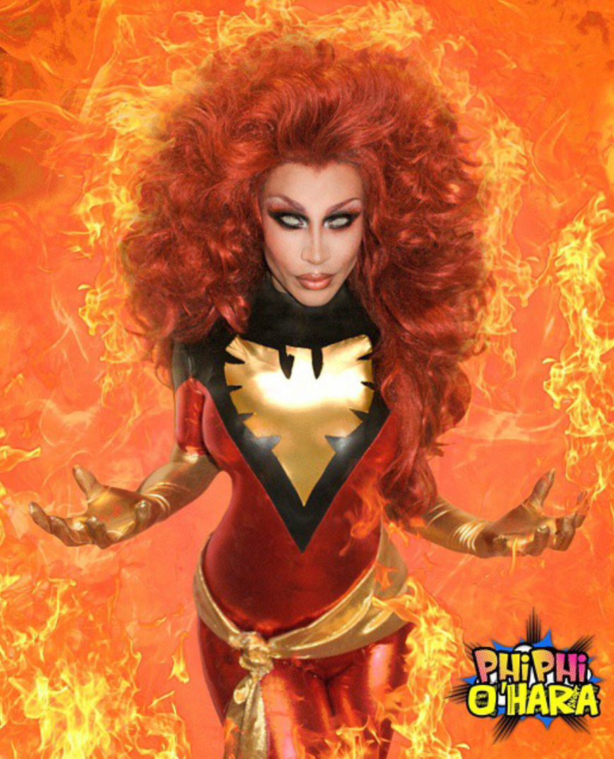 dragqueengalore:  Phi Phi O’Hara Will Always Rise  Phi Phi O'Hara can’t and