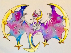 prince-goldfish:  Lunaala, the Pokemon Moon