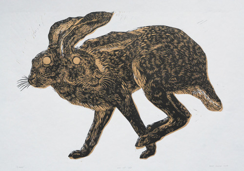 secretspaceship:“6 wings”“2 heads”“6 legs”linocuts from my exhib