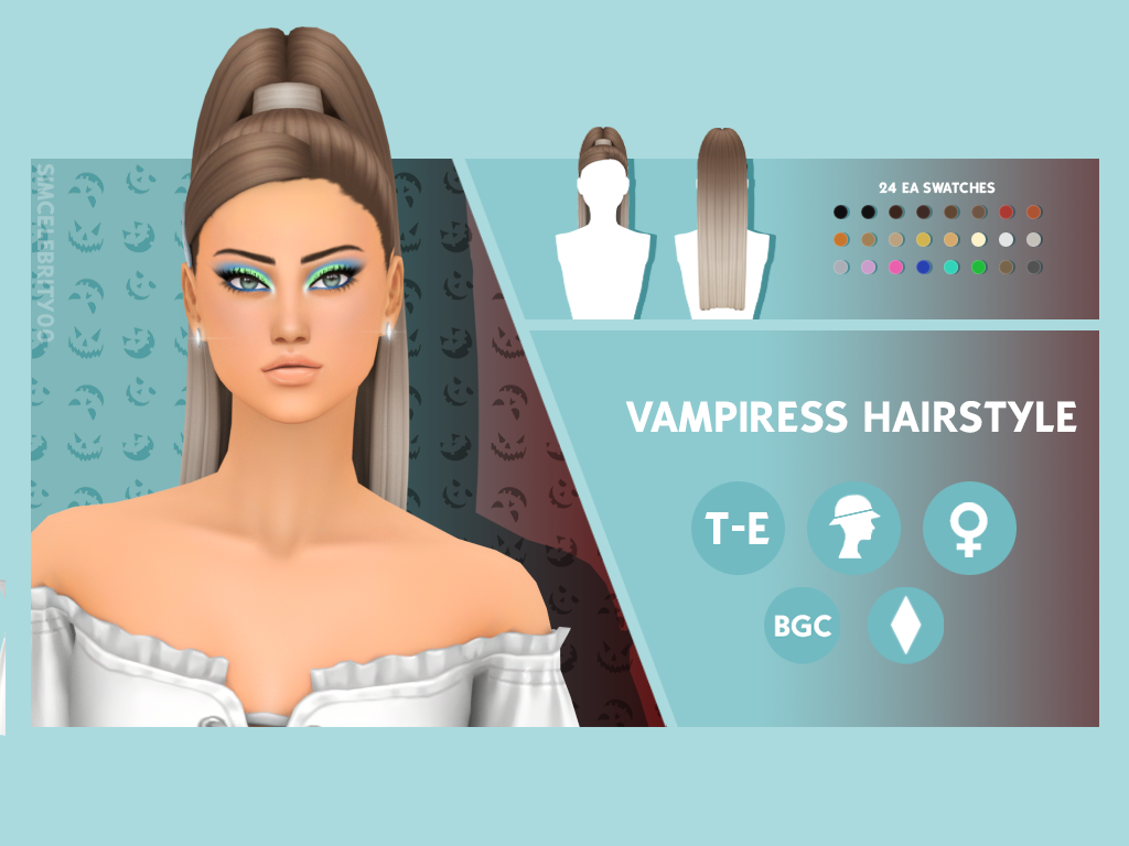 Sims 4 MM Vampire CC  sims 4 mm, sims 4, sims