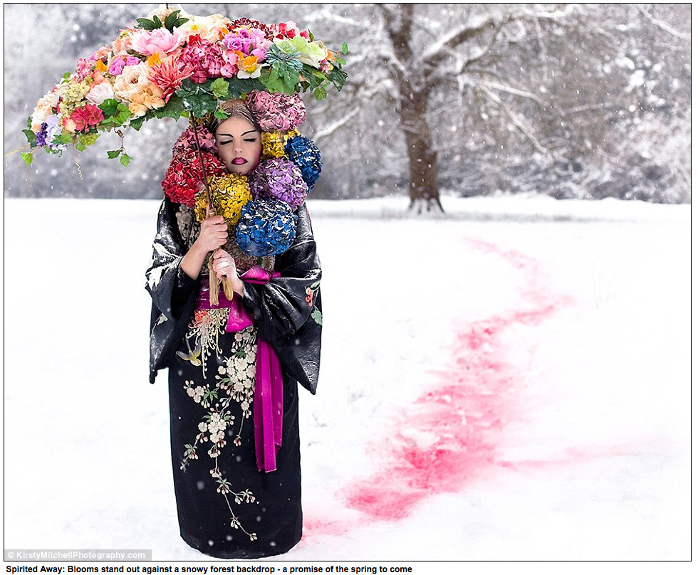 yumeninja:  thestarlighthotel:  Kirsty Mitchell’s late mother Maureen was an English