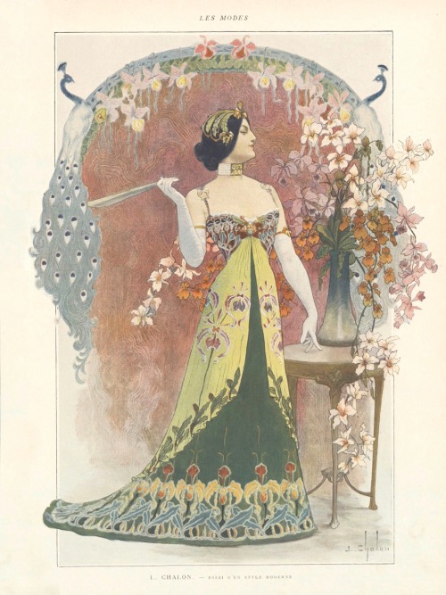 songesoleil: Les Modes. Décembre 1901.