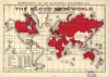 The Blood-Red World: Map showing territory of the Earth directly affected by the Great War, November, 1914.
More World War 1 maps >>