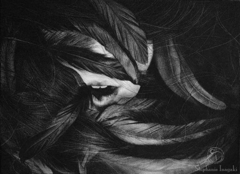 artforadults:  from MURDER OF CROWS  again by stephanie inagaki morrrrrrr via