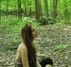 elfofthewoodlandrealm:  I never posted this picture because it’s kind of candid (pretty sure I was staring at some birds or something) but now I think I like it (: 