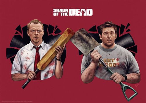 Happy 16th anniversary #shaunofthedead! I was hoping to have some new artwork out this year, though 