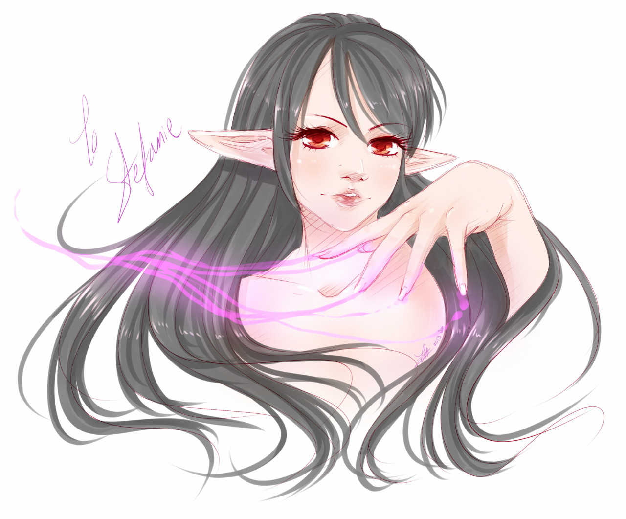 chiichanny:  For Steffydoodles &lt;3her FFXIV character, i think she is lovely!