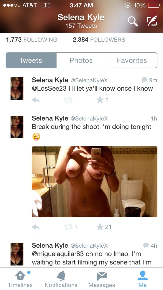 makethatkittenpurr:  Don’t forget to follow meeee: SelenaKyleX