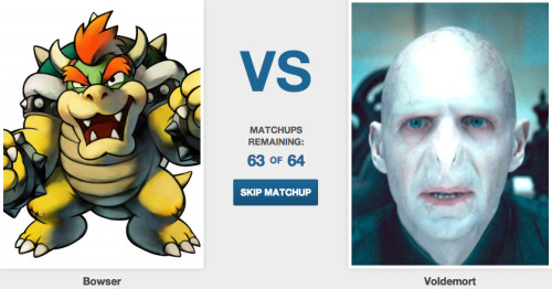 collegehumor:  Who Would Win in a Fight? [Click to start voting] And be sure to send us your toughest one and we’ll RB to help crowdsource the answer.