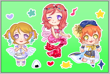 britterbits:  I finished some sticker designs that i’ll be selling at Brisnova this year !! 