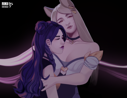 FAN ART | LOL Ahri and Kai’Sa