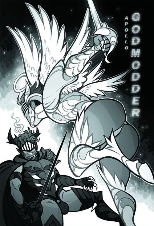 apollo-pop:    Wanna see these two duke it out in a Totally Fair and Modest match of fantasy VR fencing? (ps, fairness and modesty not actually guaranteed)Support SCORE! The Erotic Sports Comics Anthology! Featuring Godmodder and tons more smutty comics!