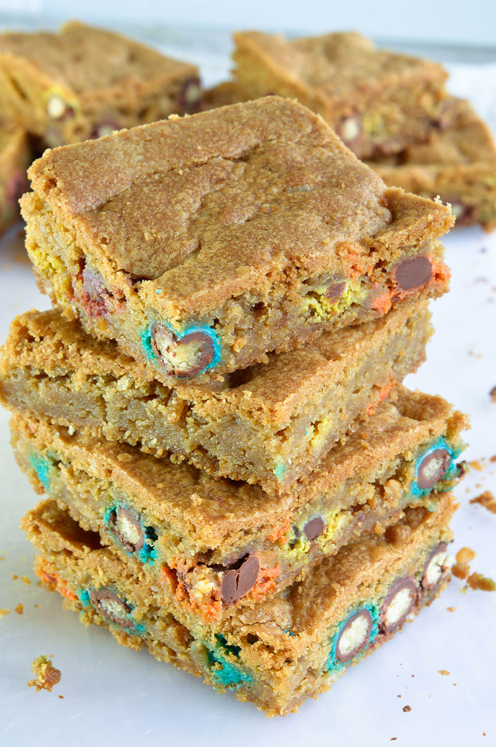 royal-food:  Crispy M&amp;Ms Cookie Bars