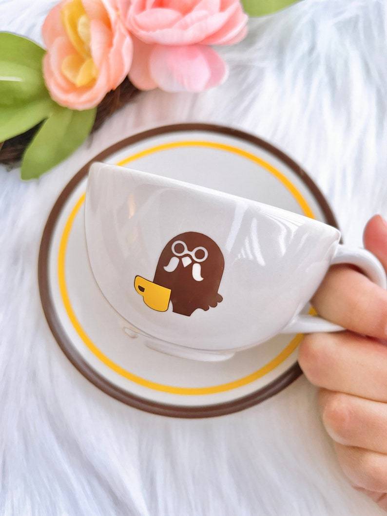 Fig Days Collective — Animal Crossing Brewster Cappuccino Coffee Cup