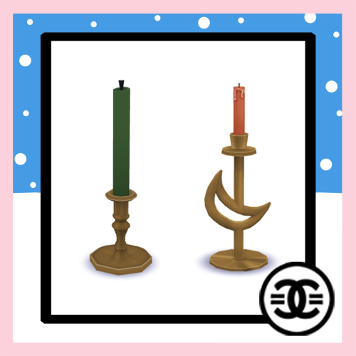 ꧁༒☬ ☬༒꧂ ⭐ ＤＯＯＲ 11 ✹ ✹ ✹ WinterfestCandlestick & MoonCandelabra ⭐ ➜ the MoonCandelabra is a littl