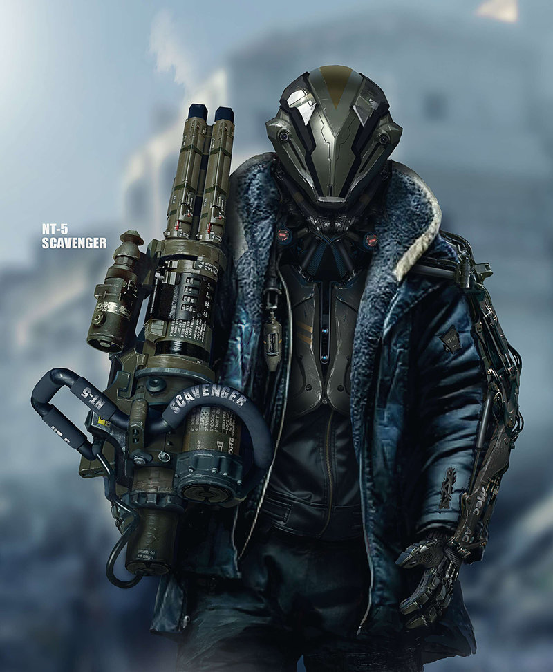 rhubarbes:   ArtStation - SCAVENGER, by Martin GAOMore concept art here.