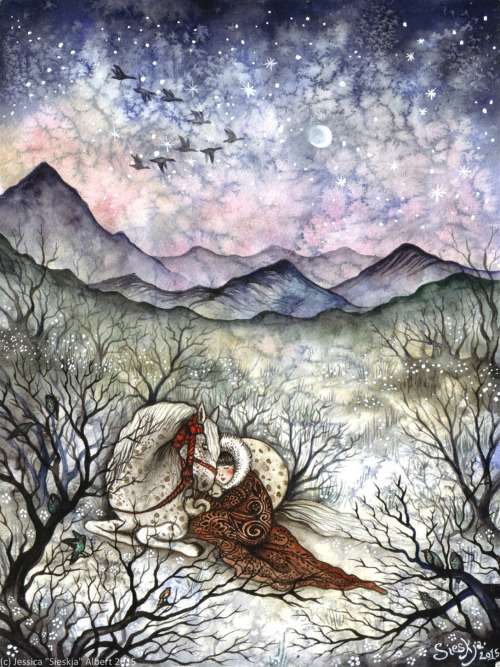 theartofanimation:  Jessica Albert  -  www.facebook.com/sieskja  -  http