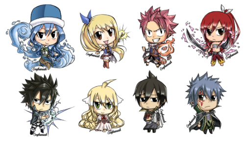 Fairy Tail Stickers for Sale  Fairy tail anime, Fairy tail characters,  Chibi