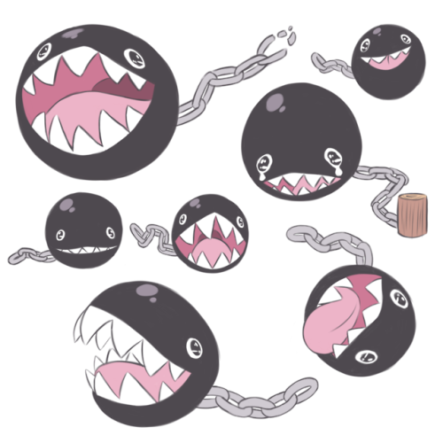 soft–dogs:  spent a good chunk of yesterday doodling a CHOMPY BOY