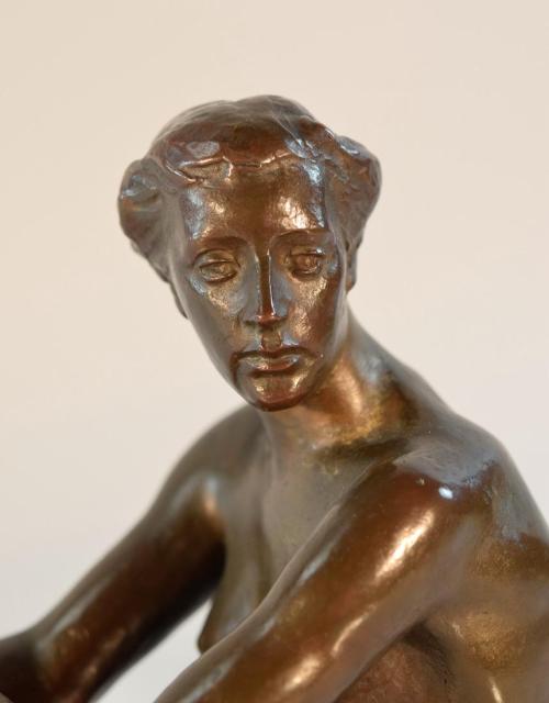 L. Manzel. Bronze