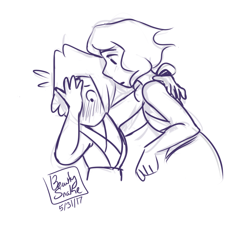 beautysnake:  on the topic of gem kissing