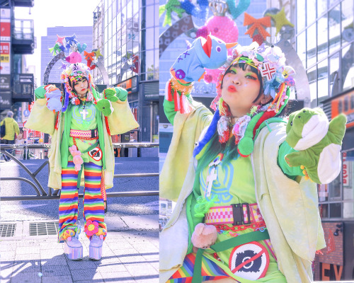 tokyo-fashion:Rainbow Panic New Japanese 6-member kawaii idol group Rainbow Panic is made up of real