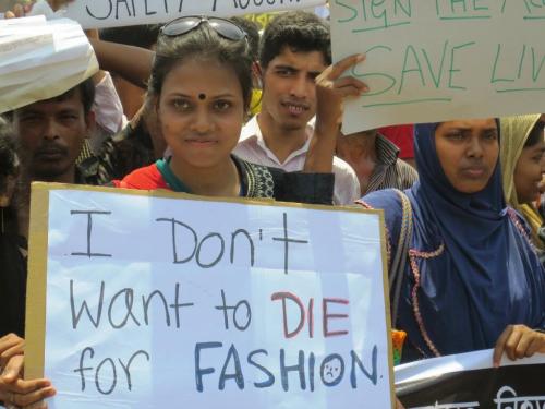 Today is the one-year anniversary of the Rana Plaza collapse that killed 1129 workers and injured ov