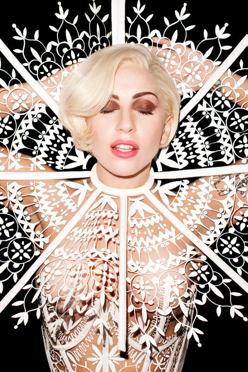 Porn photo ladyxgaga:  Gaga’s photo spread in the