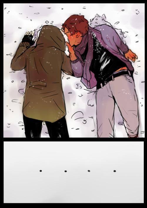 coolnonsenseworld:For @little-lucky-stars ! Winter &amp; Klance was the prompt. Early Merry Christma