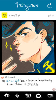 Indyfalcon:   Josuke Higashikata- Instagram Star  