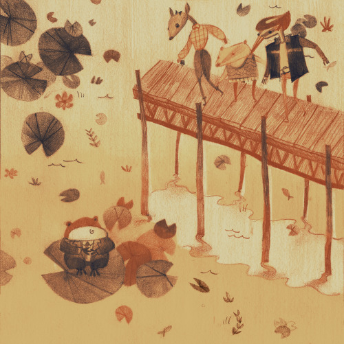 offthewalrus: Here are images I created for a short story I wrote called “Animal Jamboree&rdqu