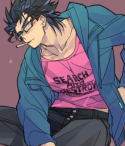 diabolism666:  bespectacled Jotaro Ver. OVA