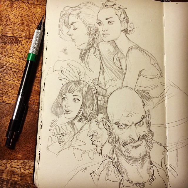 wesleyburt:  good old pencil