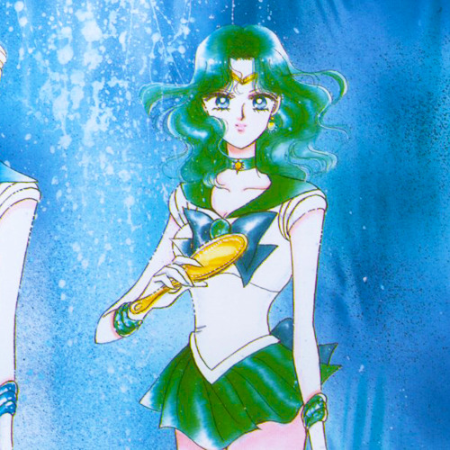 eternal-sailormoon: The evolution of Michiru Kaio: Sailor Neptune, Princess Neptune, Michiru Kaio, S
