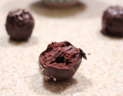 fullcravings:  Dark Chocolate Ginger Truffles