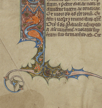 demotulibrorum:Biblia Vulgata, France, ca. 1275-1299.GIFed by @LauraEAydelotte.