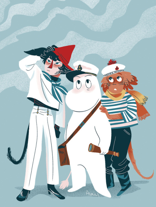  The first pic is my part of the @mvalleyzine, but i did some more cute sailors <3 ( i cant think