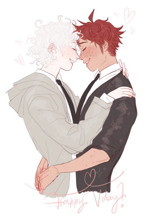 komaedakuns:a bit late but happy valentines to everyone! have some komahina