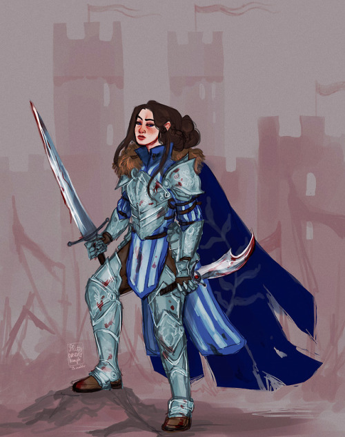 elezendad: shittybundaskenyer: Warden Commander Delia Cousland @ladyrivienne