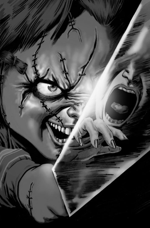 killedtheinnocentpeople:  Chucky by Chubbychee.