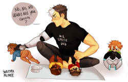 sweetpeamomote: Shiro has a lot of work to