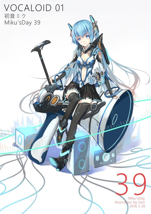Sex huali vocaloid hatsune miku cleavage heels pictures