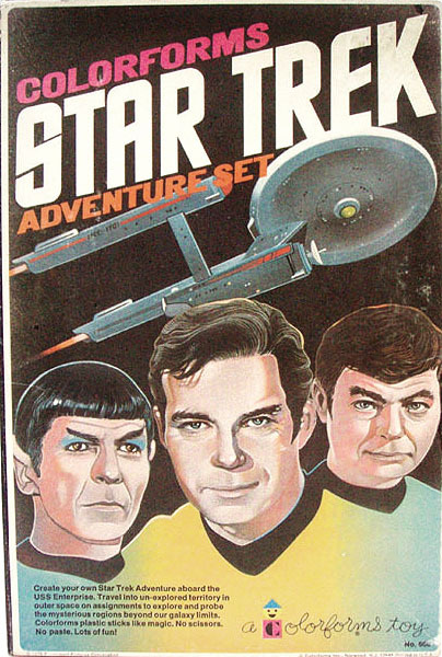 vulcandoll: Retro Star Trek advert for Colorforms. My dear Spock, why are you the only pretty man wi