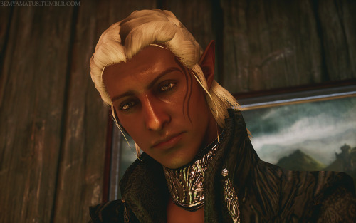 bemyamatus: These are more shots of Zevran but in cutscenes instead… *SWOONS SO DAMN HARD*