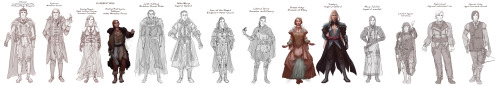Just As I Finally Got All This Put Together, I Realized There's Four More Minor Characters Whose Designs