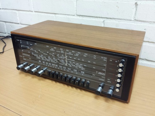 Hede Nielsen/Bush Arena T2600 Stereo Receiver, 1970