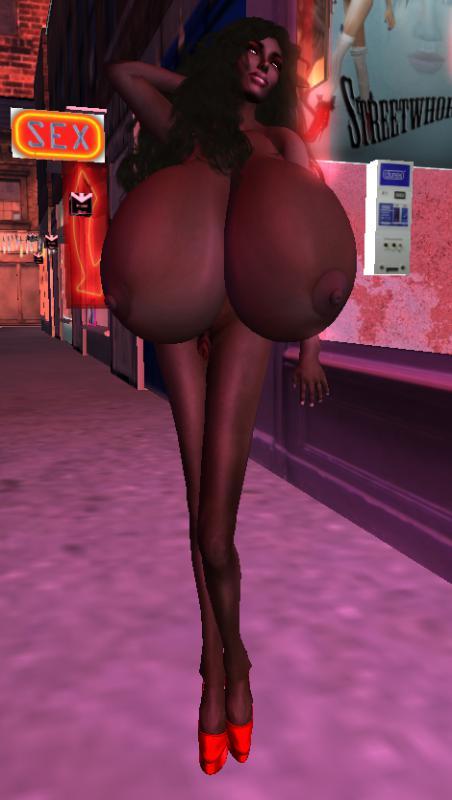 Second Life Nudes #2Lalabustrum #1- Â On the Street - 5â€² 9â€³ - 78-23-37