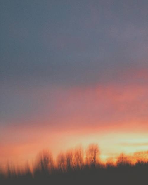 Blurry afternoon #blur #wanderlust #stroll #afternoon #sunset #sky #skyporn #landscape #pantone #kra