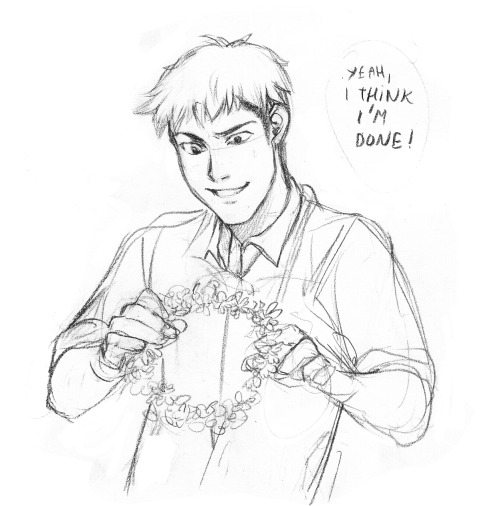 jeanlubipieguski: Now let me request Marco cosplayers to photograph themselves with oversized flower