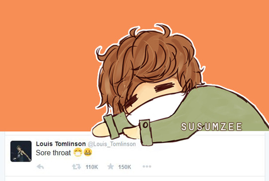susumzee:  Louis + Twitter emojis 